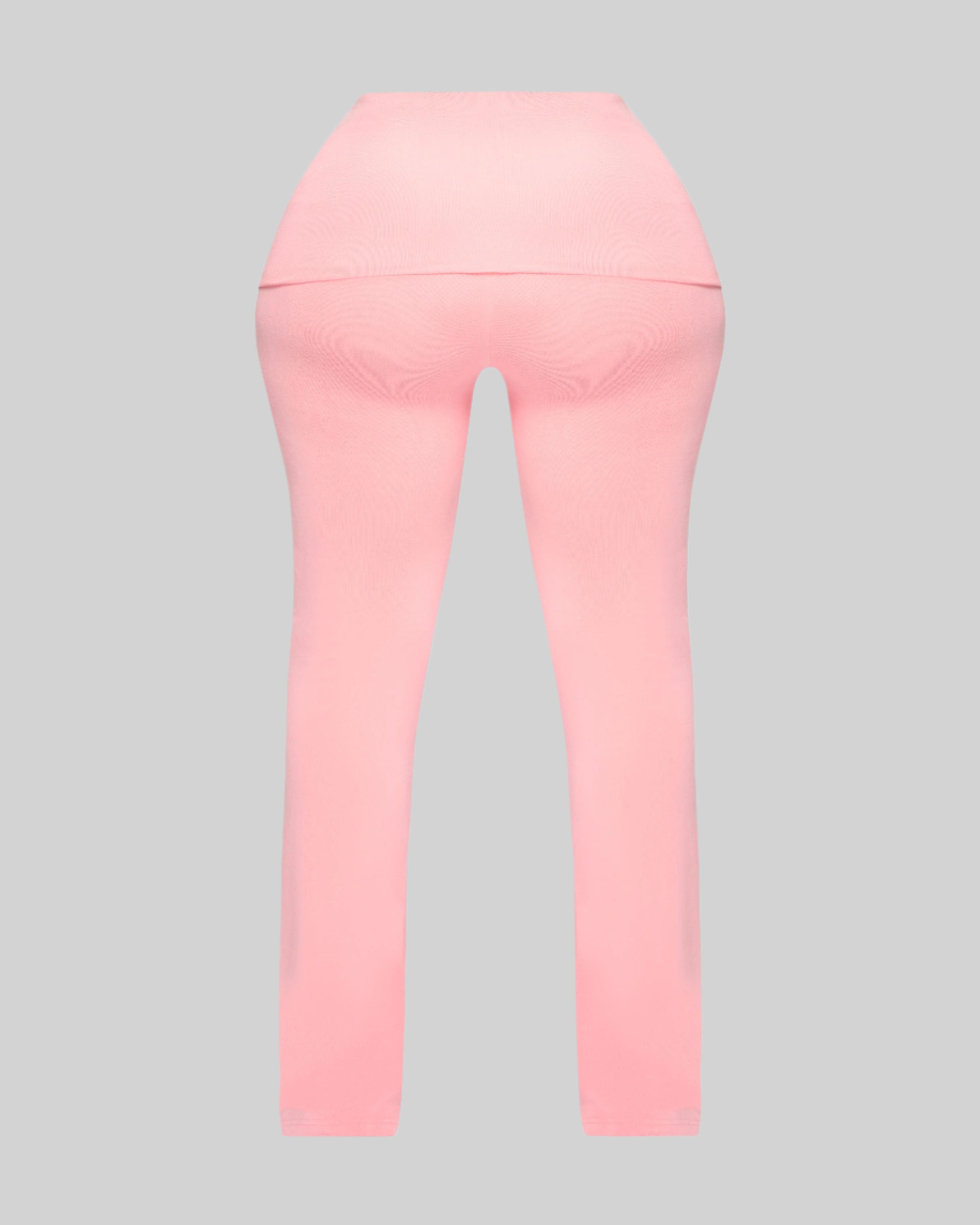 3.0 SEAMLESS FOLD OVER PANTS (PINK)