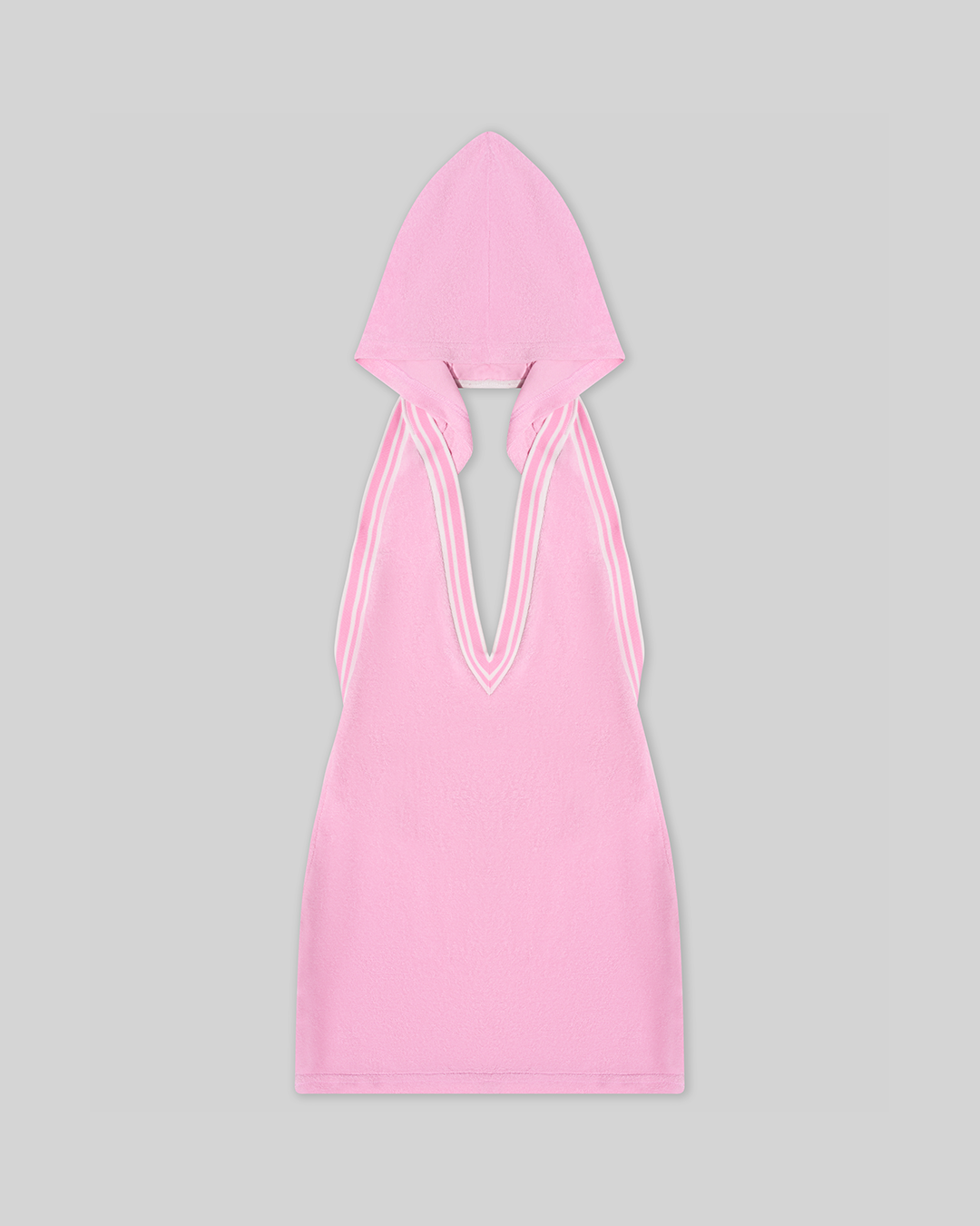 BACKSHOT HOODED MINI DRESS