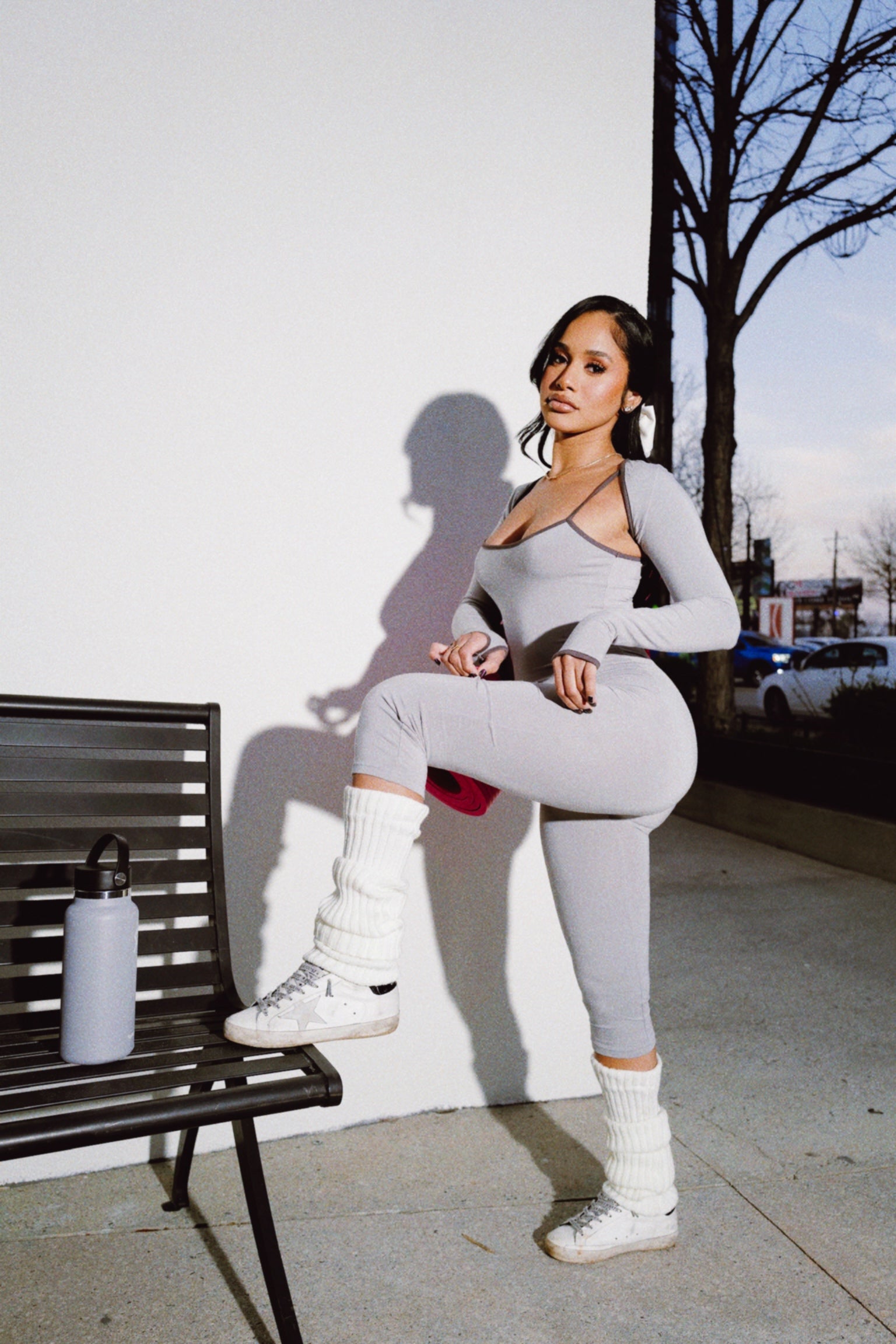 SHAPE CALF LENGTH BODYSUIT [FINAL SALE]