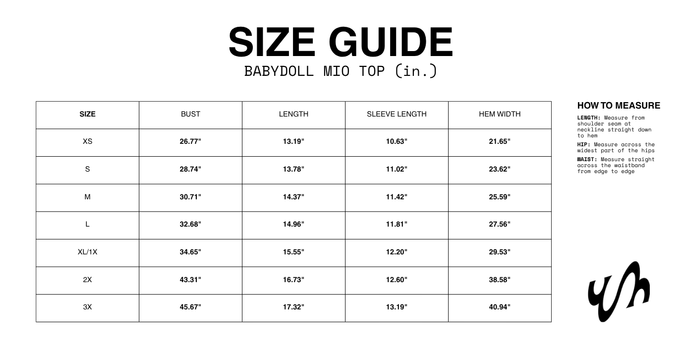 SIZE GUIDE