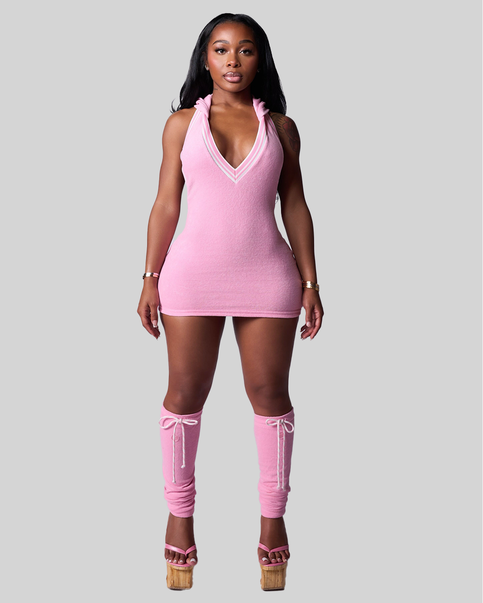 PINK SWIM GAITERS