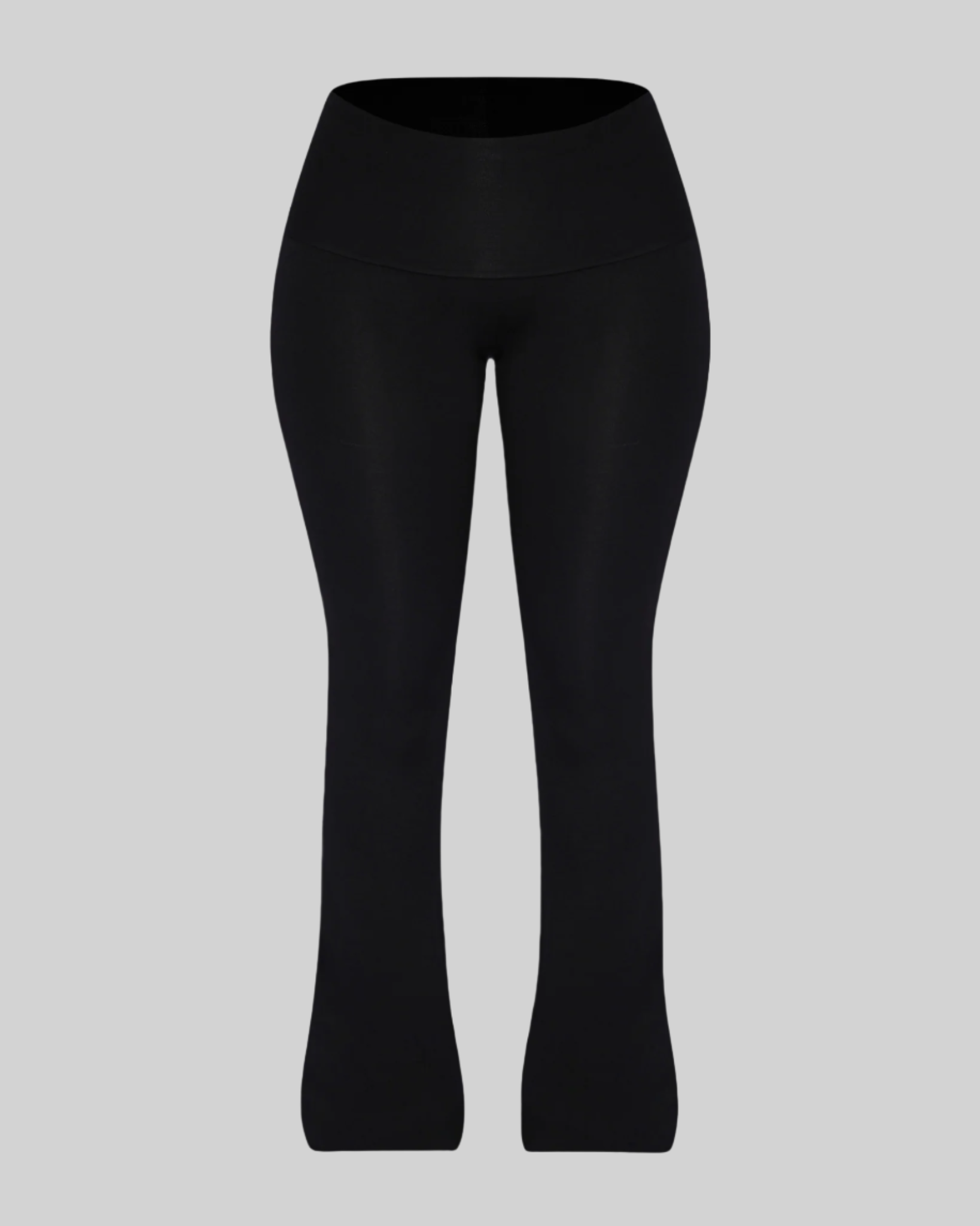 3.0 SEAMLESS FOLD OVER PANTS (BLACK)