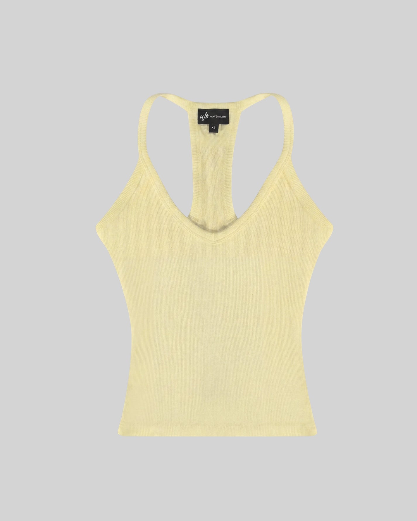 BASICS RIBBED BEATER (BUTTER)