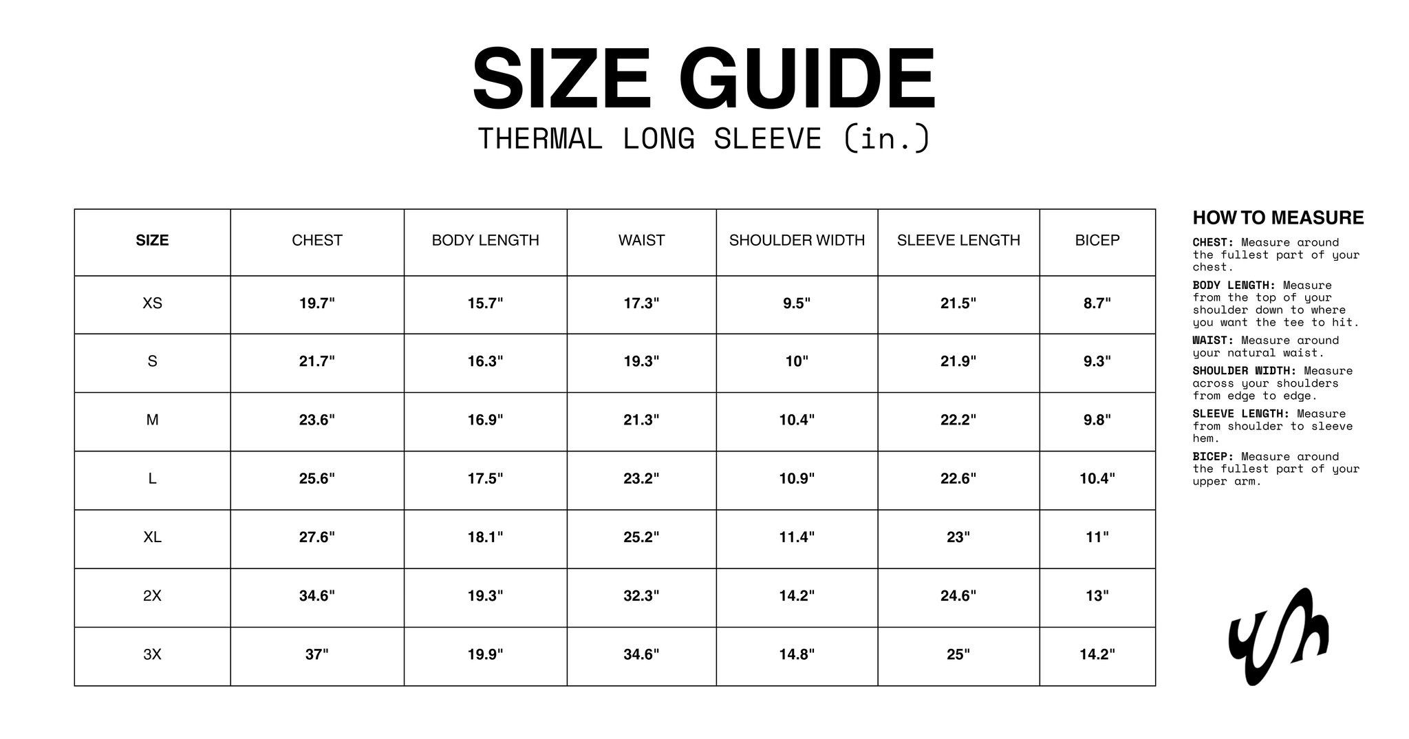 SIZE GUIDE