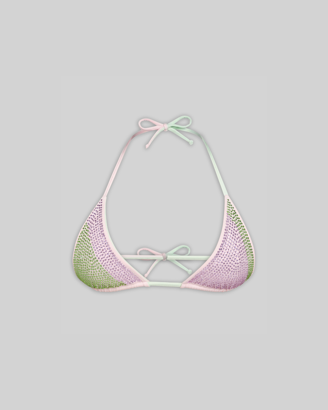 RHINESTONE LOLLI BIKINI TOP