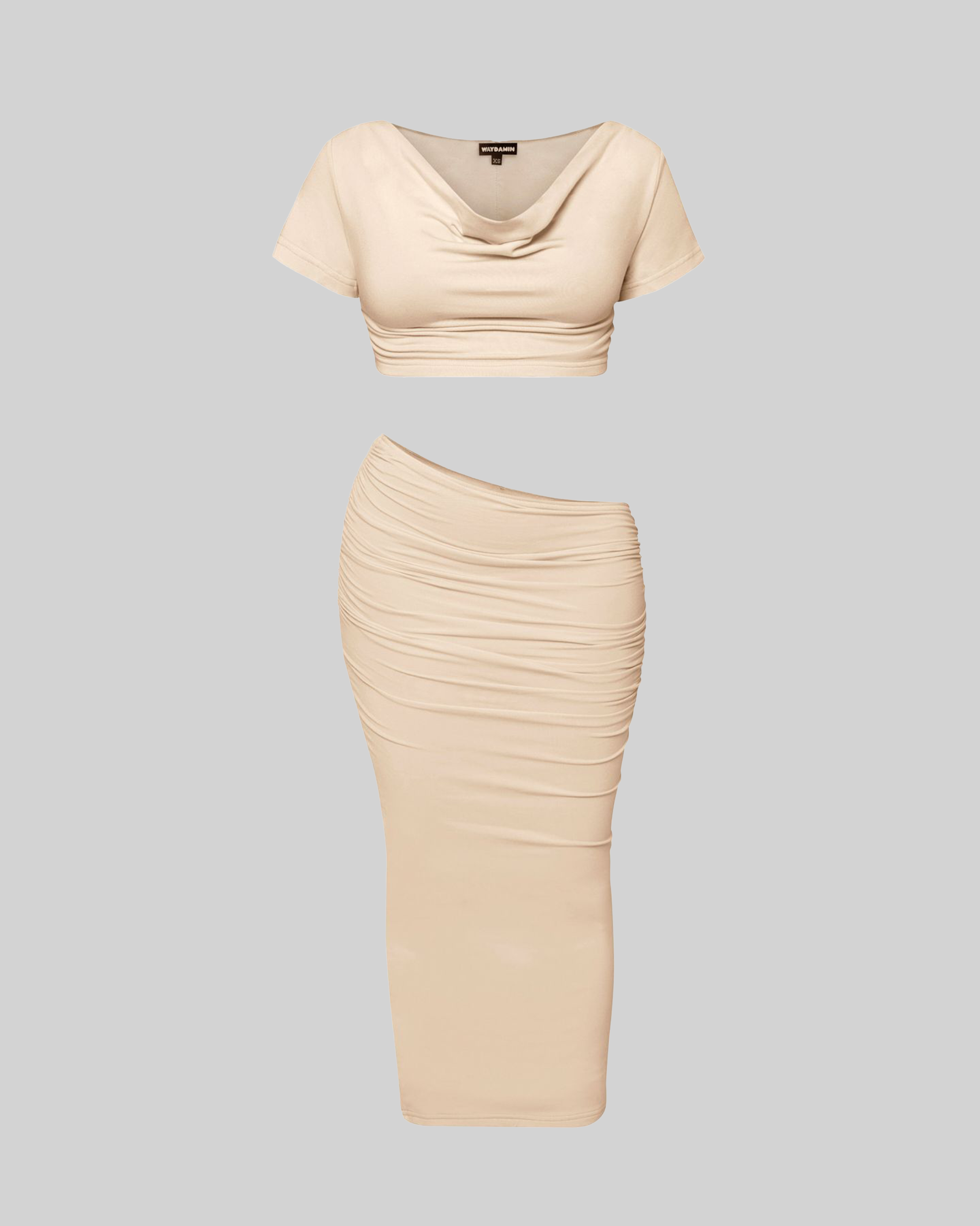 NOBU MAXI SKIRT (IVORY)